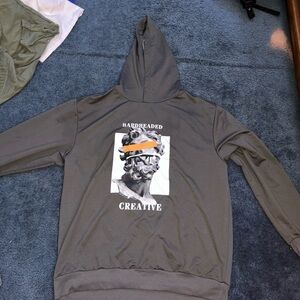 Grey hoodie